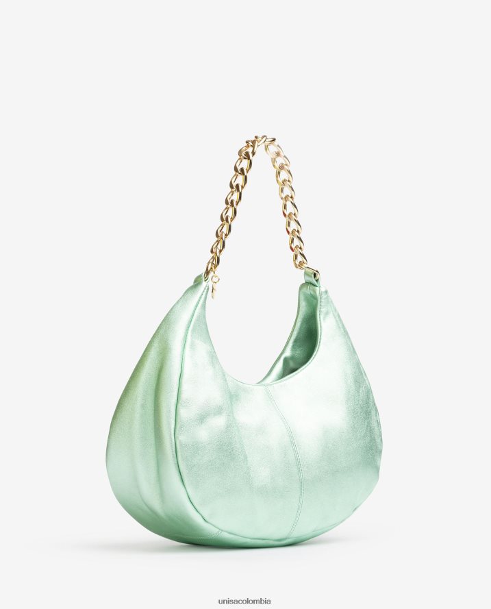 co Unisa mujer bolso de hombro de tamaño mediano azul F0X80H1152
