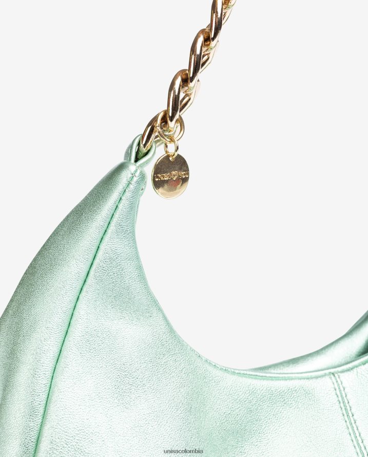 co Unisa mujer bolso de hombro de tamaño mediano azul F0X80H1152