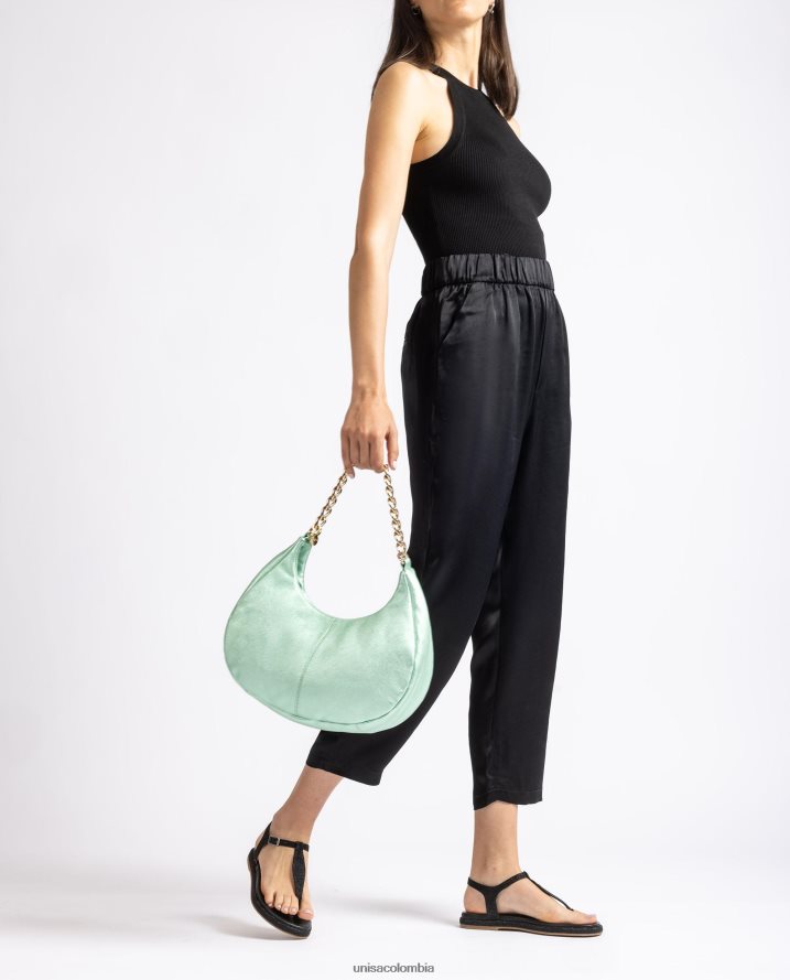 co Unisa mujer bolso de hombro de tamaño mediano azul F0X80H1152