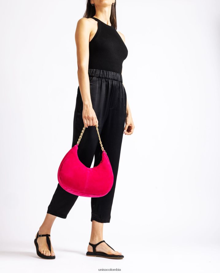 co Unisa mujer bolso de hombro de tamaño mediano moda F0X80H1151