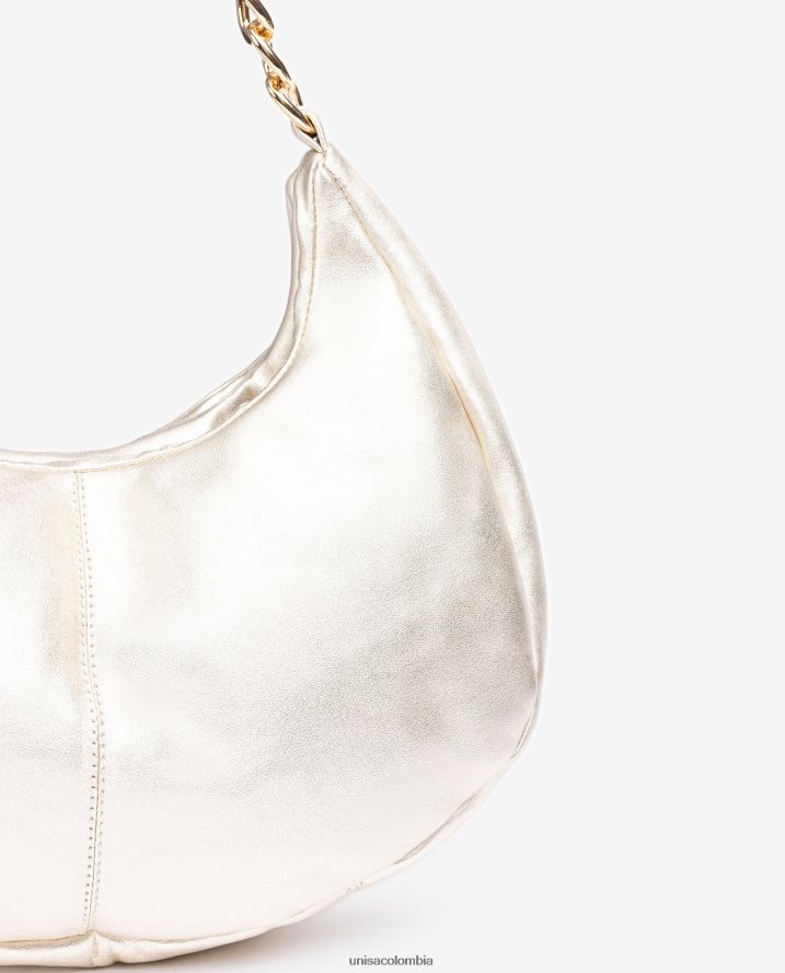 co Unisa mujer bolso de hombro de tamaño mediano oro F0X80H1167
