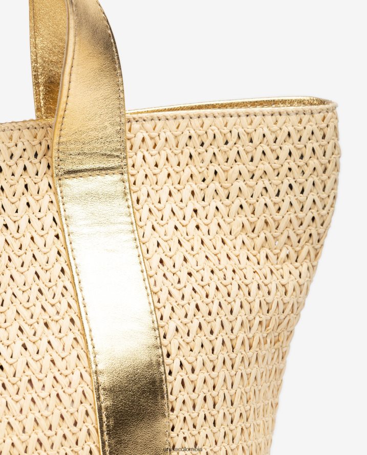 co Unisa mujer bolso de mano con asa corta moda F0X80H1154