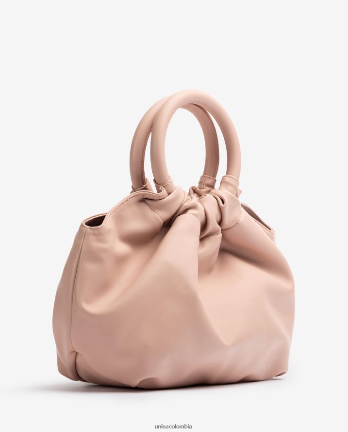 co Unisa mujer bolso de mano con asa redonda rosa F0X80H1179