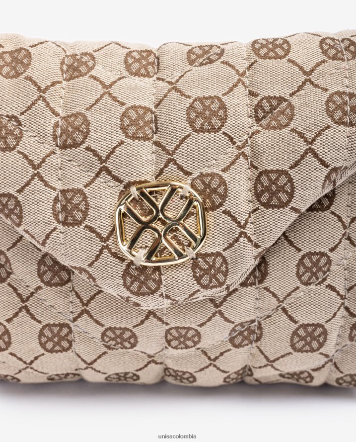 co Unisa mujer bolso de mano pequeño con efecto capitoné agraciado F0X80H1189