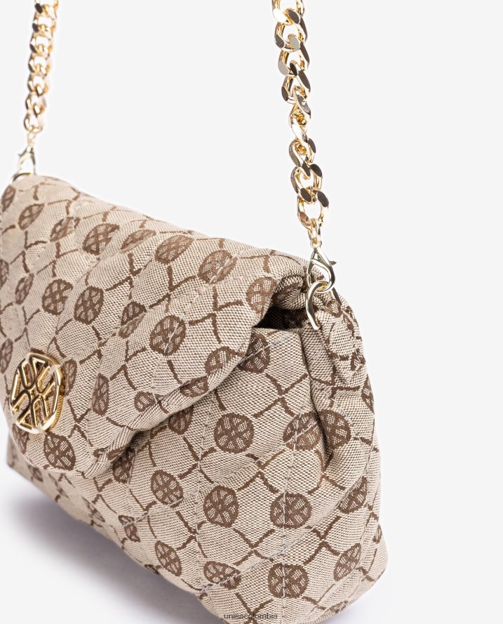 co Unisa mujer bolso de mano pequeño con efecto capitoné agraciado F0X80H1189