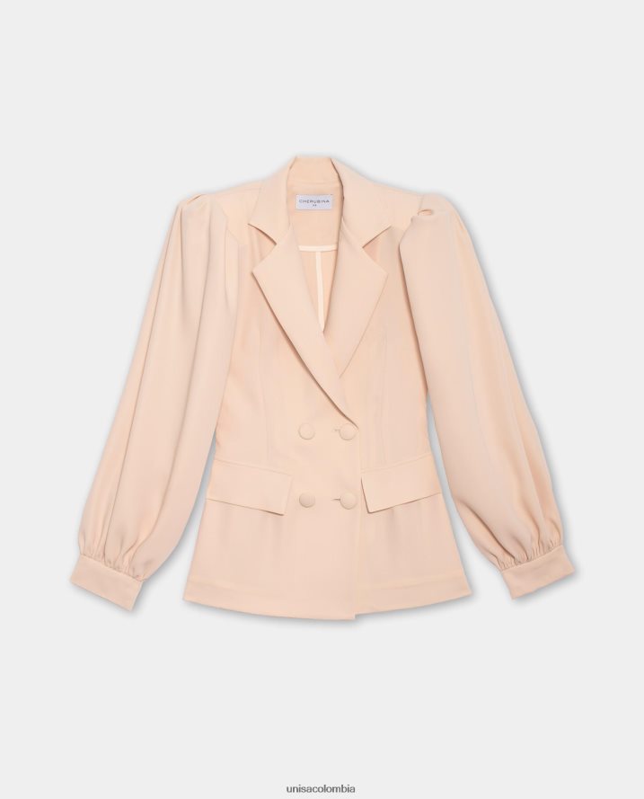 co Unisa mujer chaqueta ajustada de corte recto moda F0X80H1249