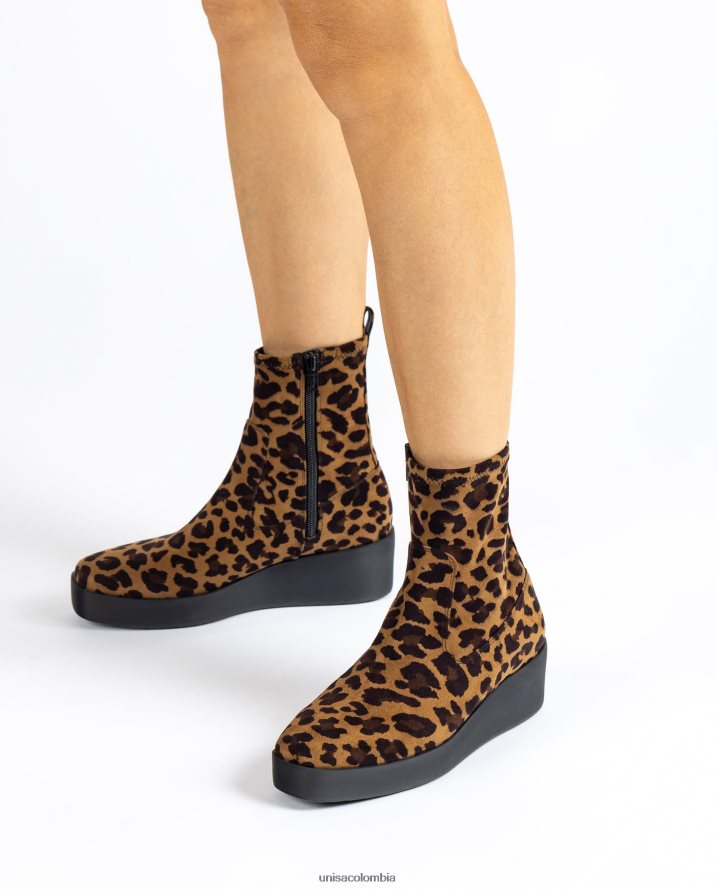 co Unisa mujer Botín superligero con cuarto superior elástico moda F0X80H1019