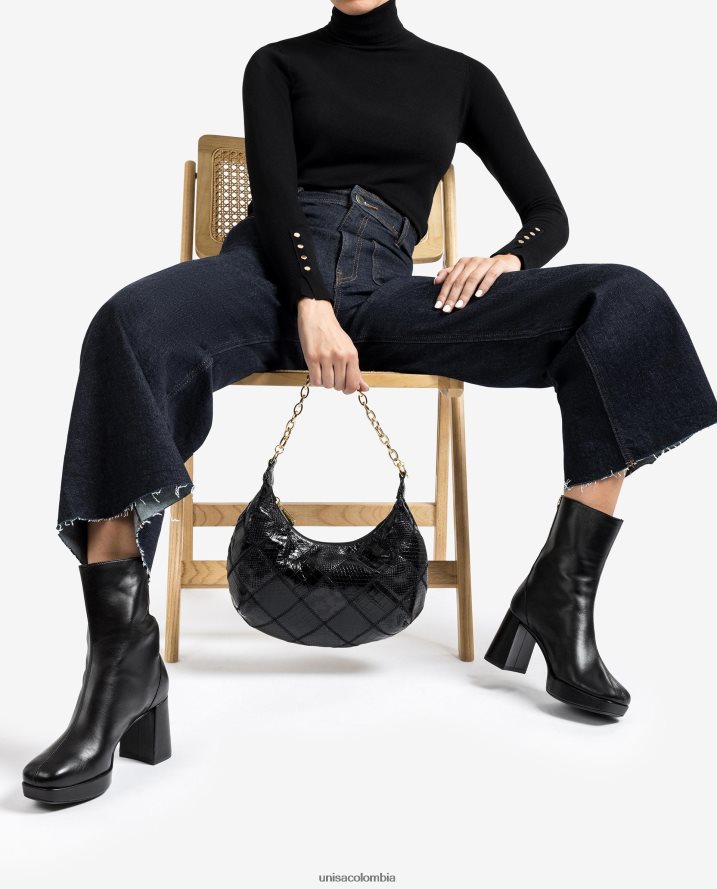 co Unisa mujer botín con tacón y plataforma moda F0X80H993