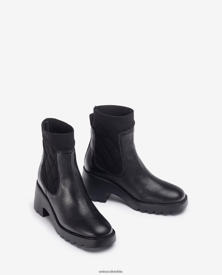 co Unisa mujer bota chelsea con suela de goma moda F0X80H982