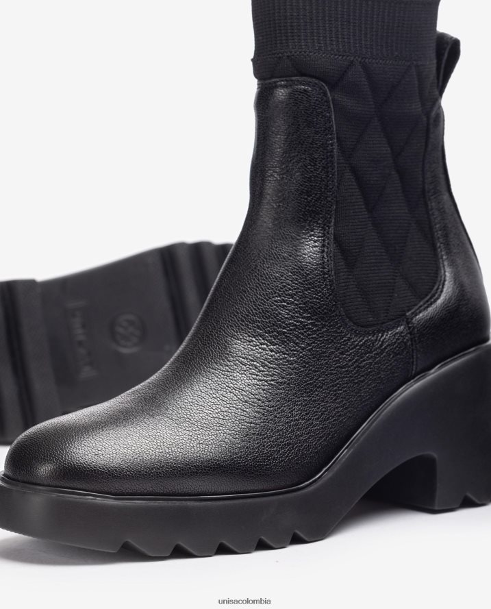 co Unisa mujer bota chelsea con suela de goma moda F0X80H982
