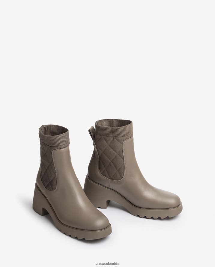 co Unisa mujer bota chelsea con suela de goma moda F0X80H983