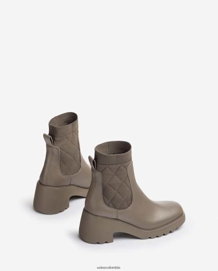 co Unisa mujer bota chelsea con suela de goma moda F0X80H983