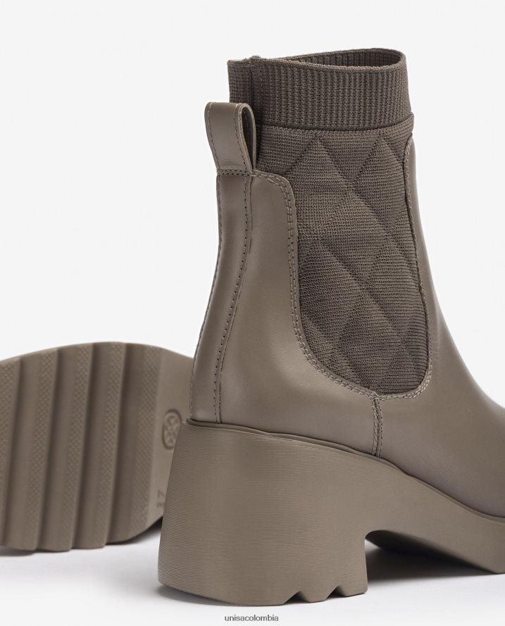 co Unisa mujer bota chelsea con suela de goma moda F0X80H983