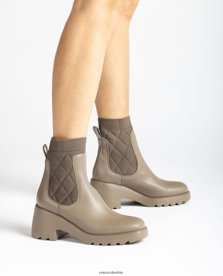 co Unisa mujer bota chelsea con suela de goma moda F0X80H983