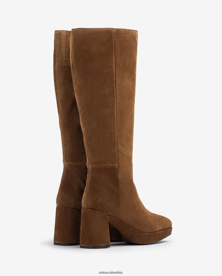 co Unisa mujer bota con tacon y plataforma moda F0X80H1026