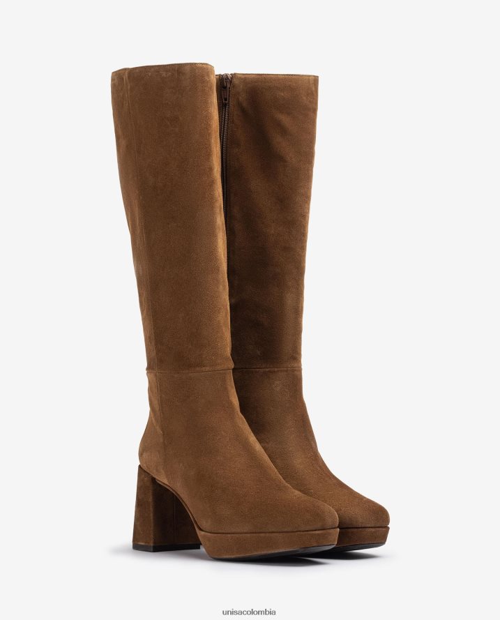 co Unisa mujer bota con tacon y plataforma moda F0X80H1026