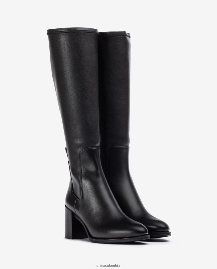 co Unisa mujer bota de caña alta con tejido elástico moda F0X80H1081