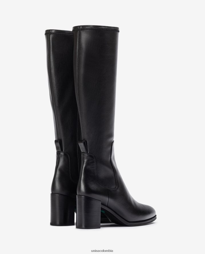 co Unisa mujer bota de caña alta con tejido elástico moda F0X80H1081