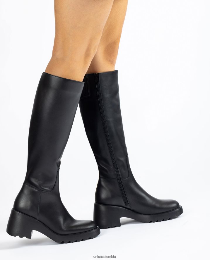 co Unisa mujer bota de cuero con suela de goma agraciado F0X80H1035