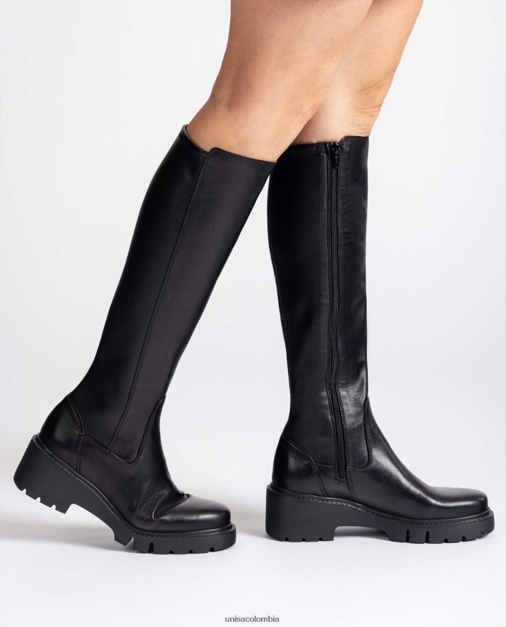 co Unisa mujer botas de tejido elástico con cremallera interior agraciado F0X80H1061