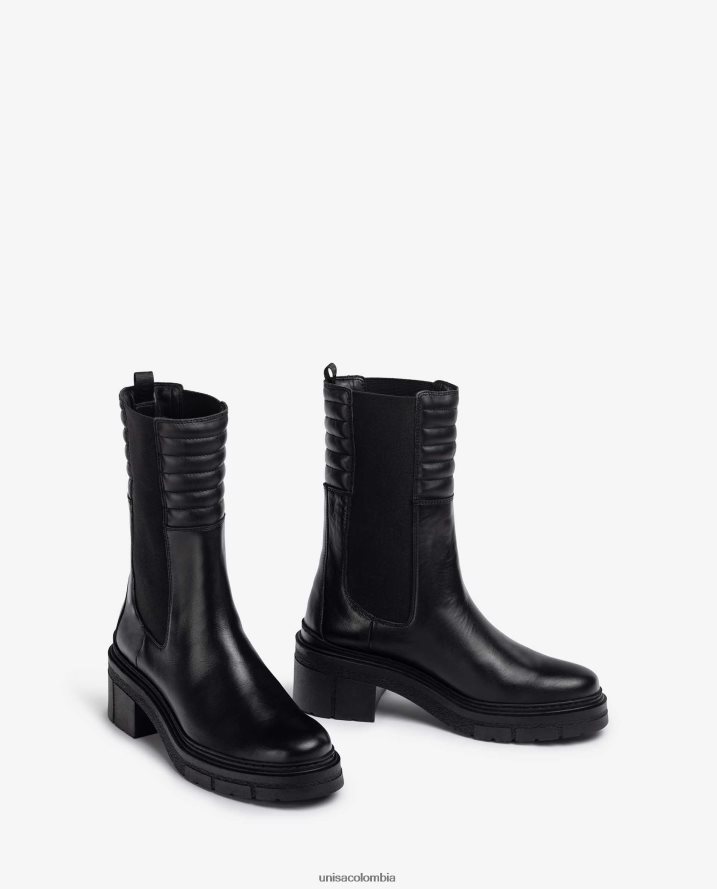 co Unisa mujer botines chelsea de caña alta agraciado F0X80H931
