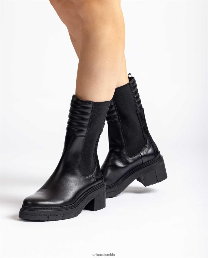 co Unisa mujer botines chelsea de caña alta agraciado F0X80H931