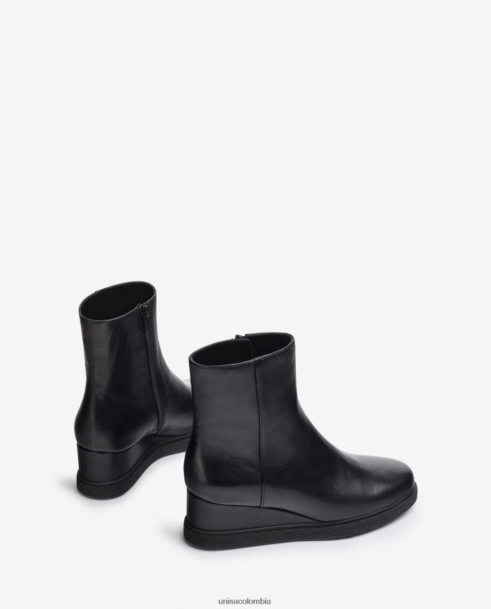 co Unisa mujer botines de piel con cremallera interior agraciado F0X80H949
