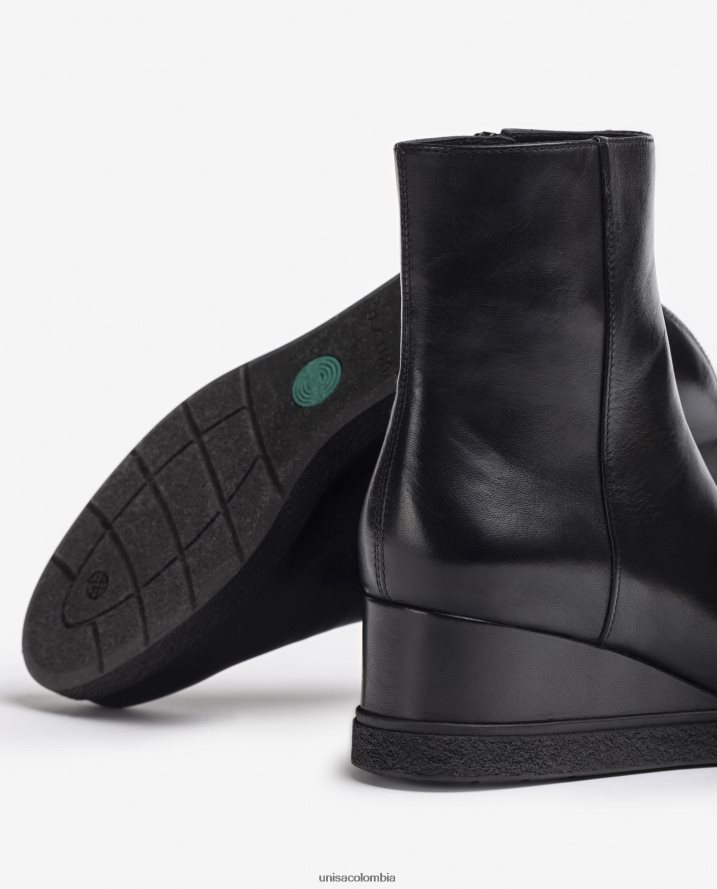 co Unisa mujer botines de piel con cremallera interior agraciado F0X80H949