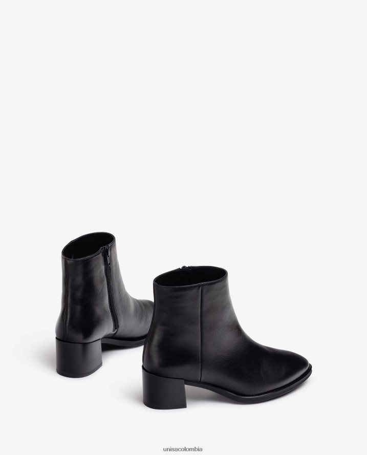 co Unisa mujer botines de piel con cremallera interior moda F0X80H1020