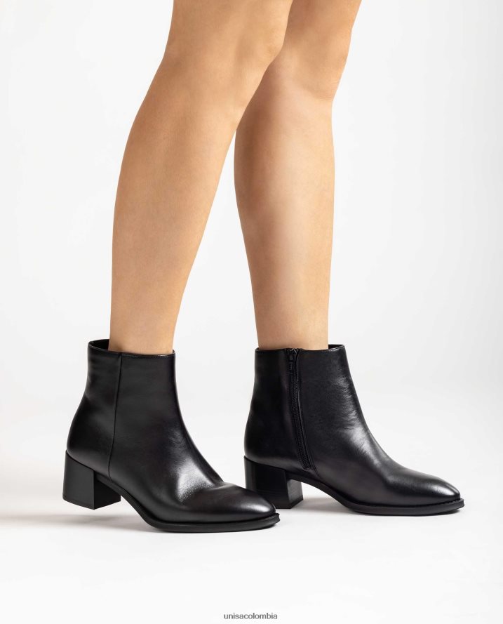 co Unisa mujer botines de piel con cremallera interior moda F0X80H1020