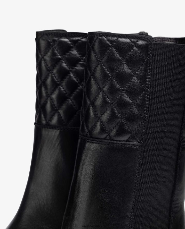 co Unisa mujer botines de piel con elásticos laterales y cremallera moda F0X80H918
