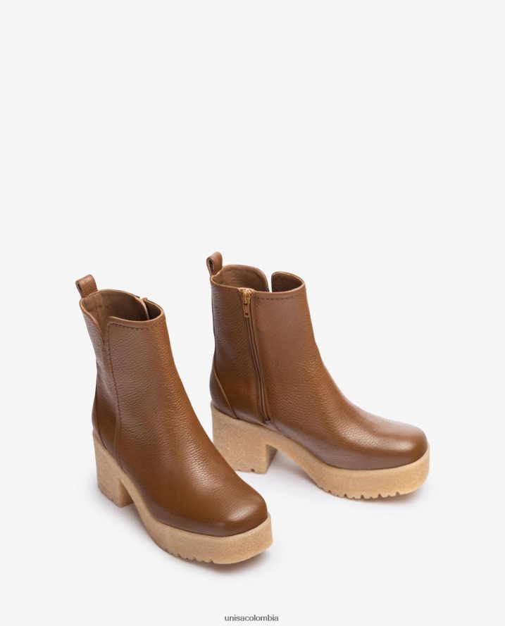 co Unisa niños botines de piel con cremallera interior moda F0X80H950
