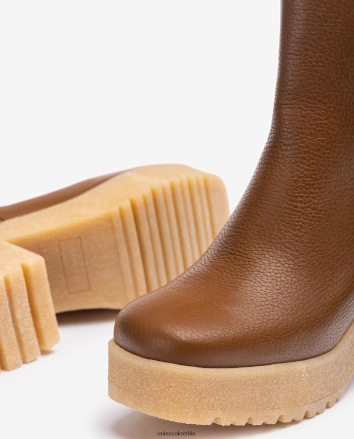 co Unisa niños botines de piel con cremallera interior moda F0X80H950