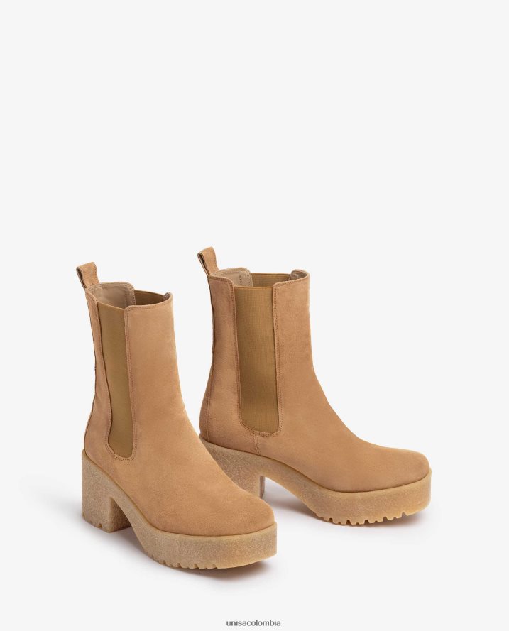 co Unisa niños botines estilo chelsea de ante agraciado F0X80H954