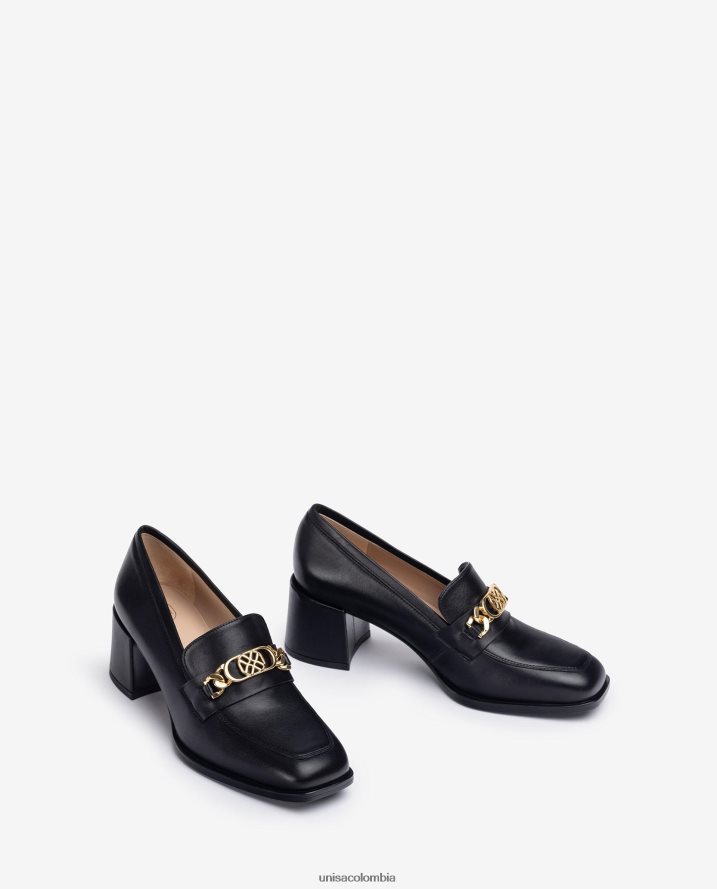 co Unisa mujer mocasines con puntera cuadrada y ribete agraciado F0X80H1302