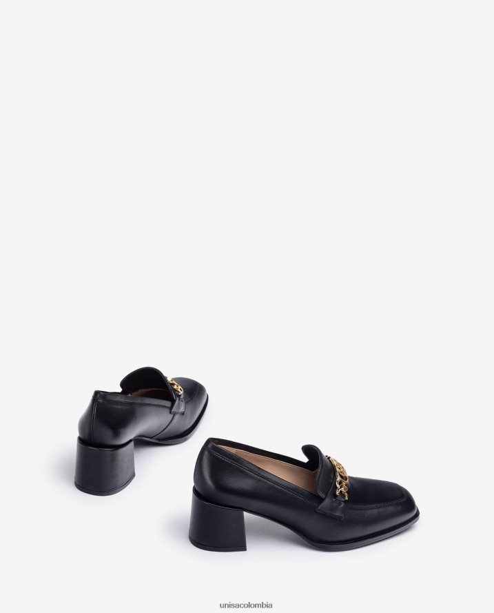 co Unisa mujer mocasines con puntera cuadrada y ribete agraciado F0X80H1302