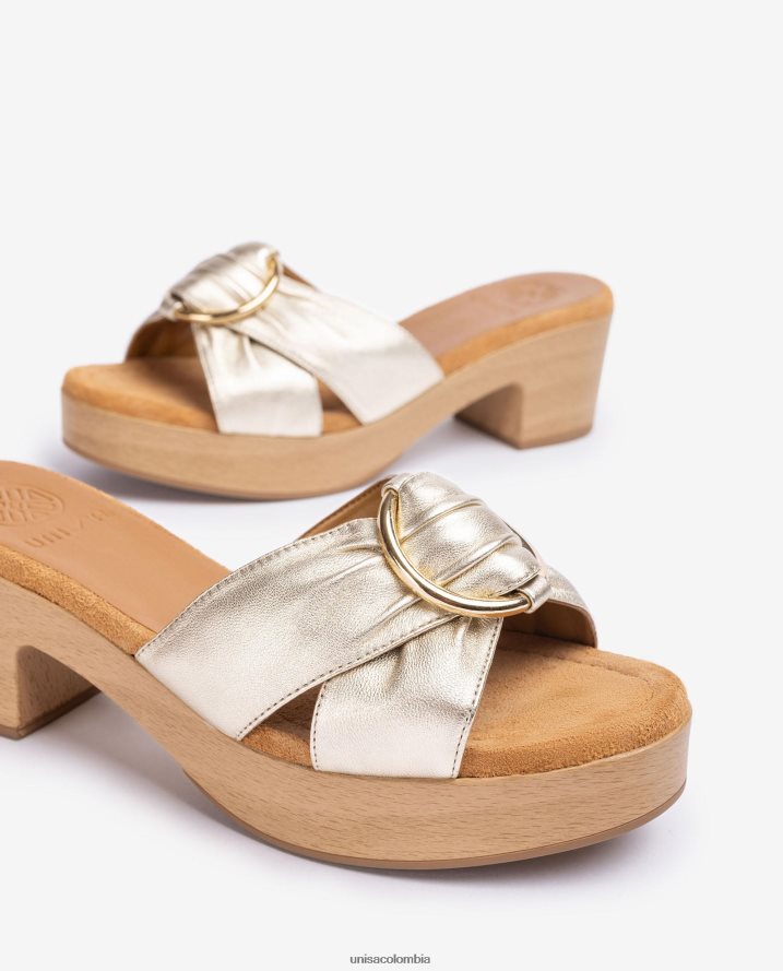 co Unisa mujer sandalia con correa cruzada moda F0X80H121