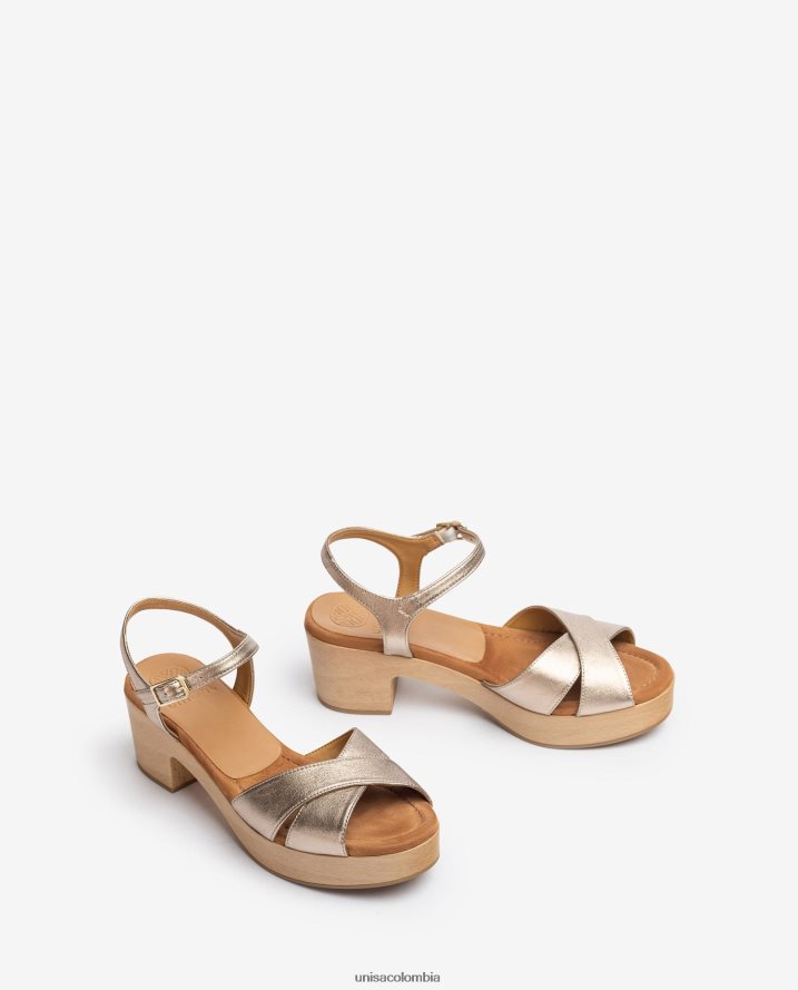 co Unisa mujer sandalia con correa cruzada moda F0X80H126