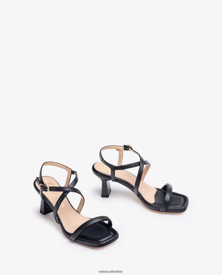 co Unisa mujer sandalia con tacón geométrico moda F0X80H361