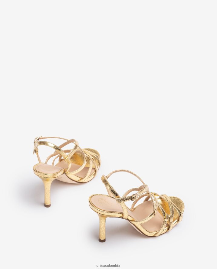 co Unisa mujer sandalia de tiras con tacón alto moda F0X80H284
