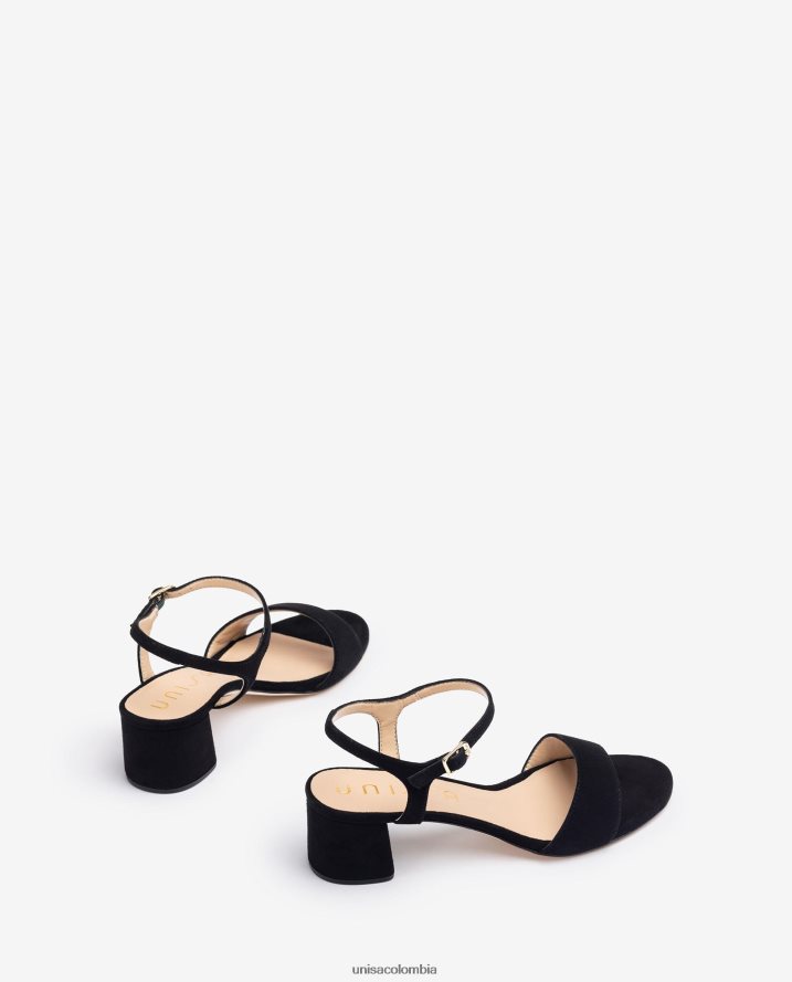 co Unisa niños sandalias de ante con tacón ancho moda F0X80H379