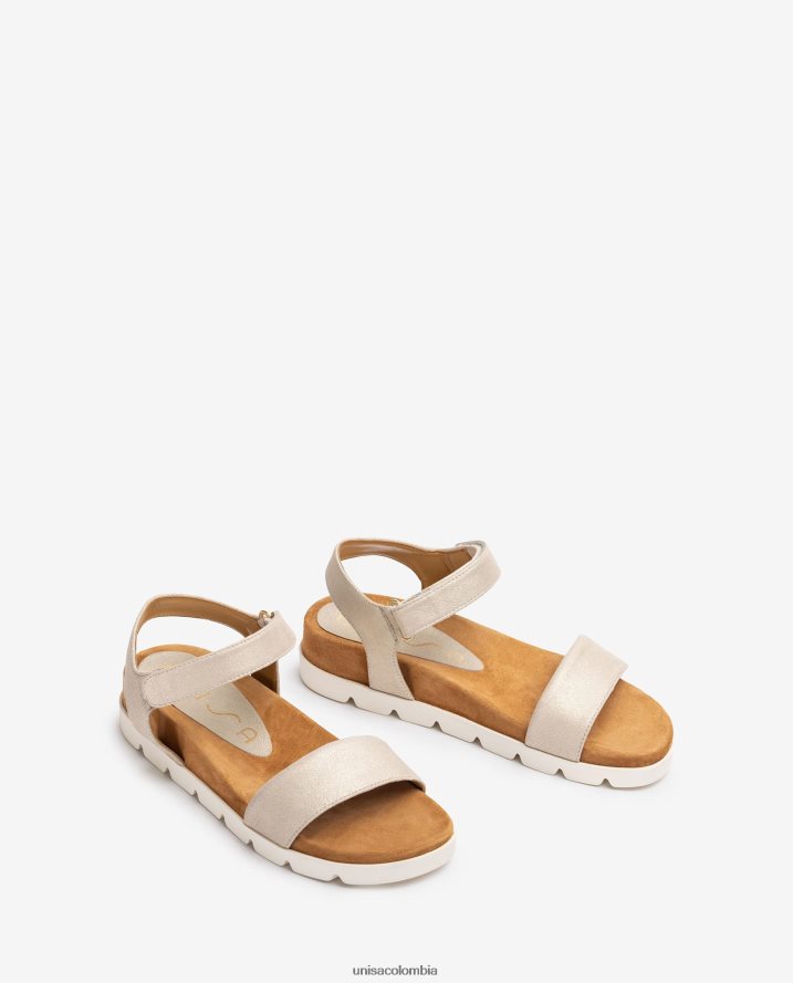 co Unisa mujer sandalias con correa de gancho y bucle moda F0X80H411