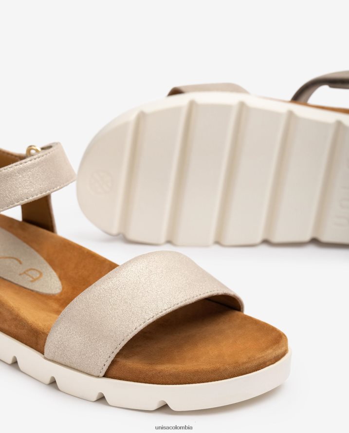 co Unisa mujer sandalias con correa de gancho y bucle moda F0X80H411