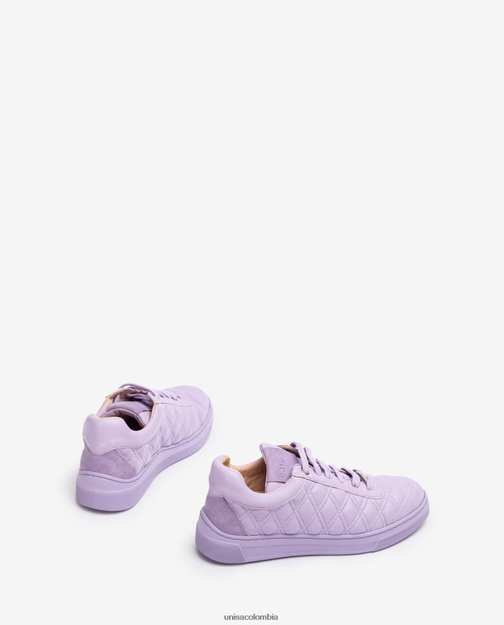 co Unisa mujer zapatilla deportiva con acolchado geométrico lila F0X80H653