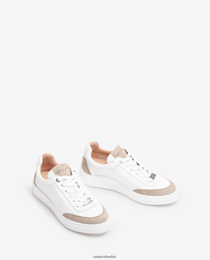 co Unisa mujer zapatillas deportivas con puntera y talón en contraste agraciado F0X80H678