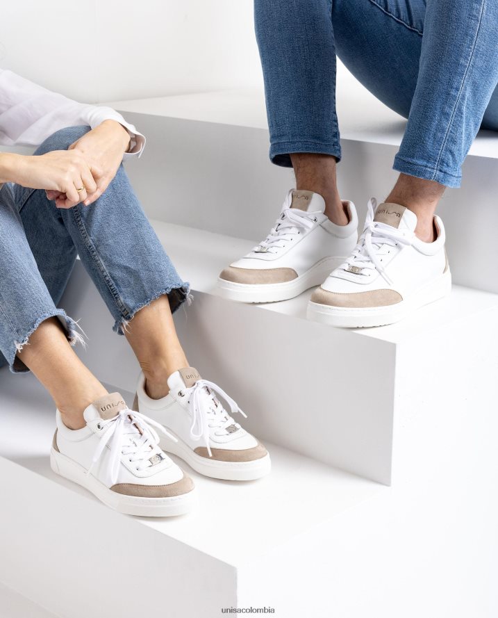 co Unisa mujer zapatillas deportivas con puntera y talón en contraste agraciado F0X80H678
