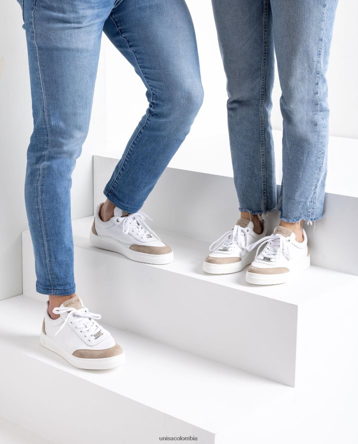 co Unisa mujer zapatillas deportivas con puntera y talón en contraste agraciado F0X80H678
