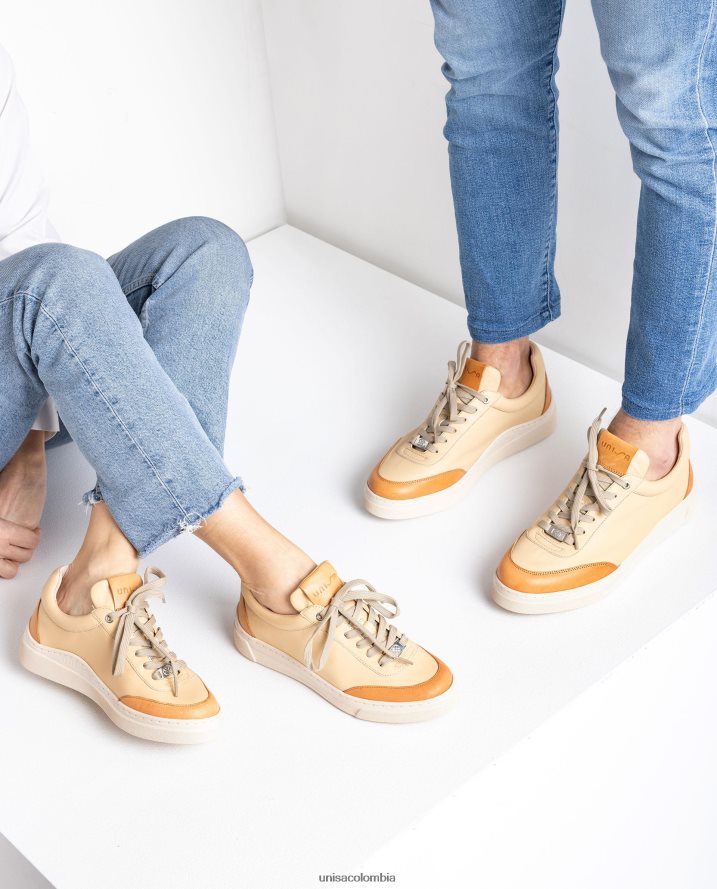 co Unisa mujer zapatillas deportivas con puntera y talón en contraste agraciado F0X80H680