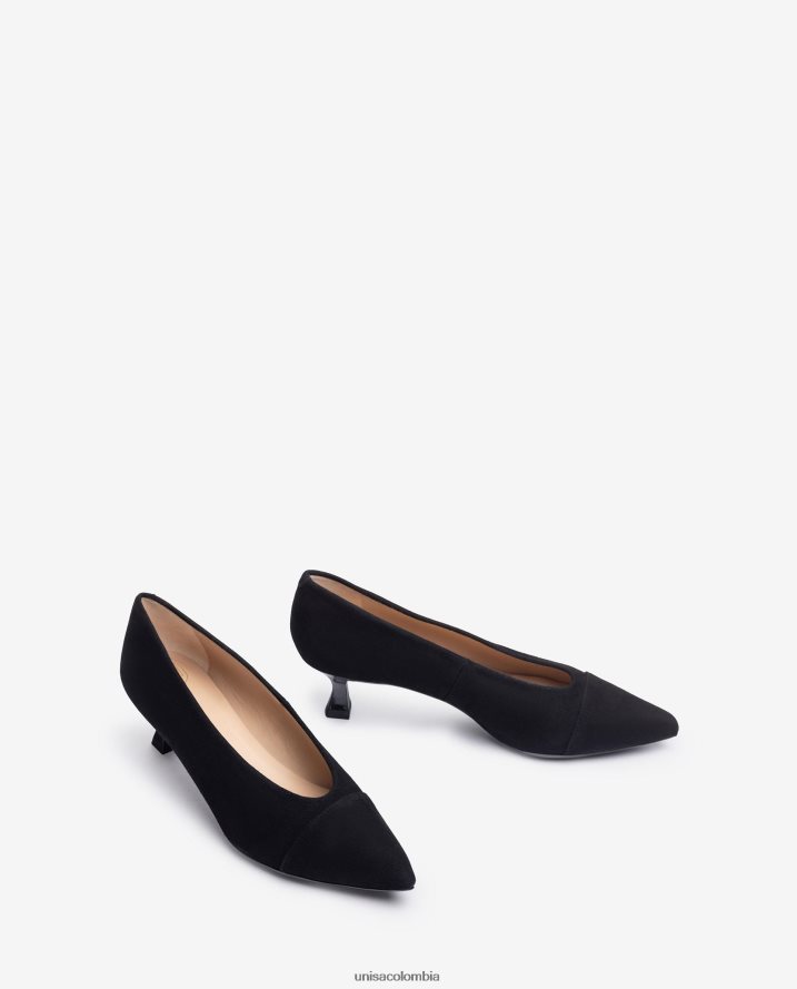 co Unisa mujer zapatos de salón con puntera en punta y ribete en la puntera moda F0X80H1298