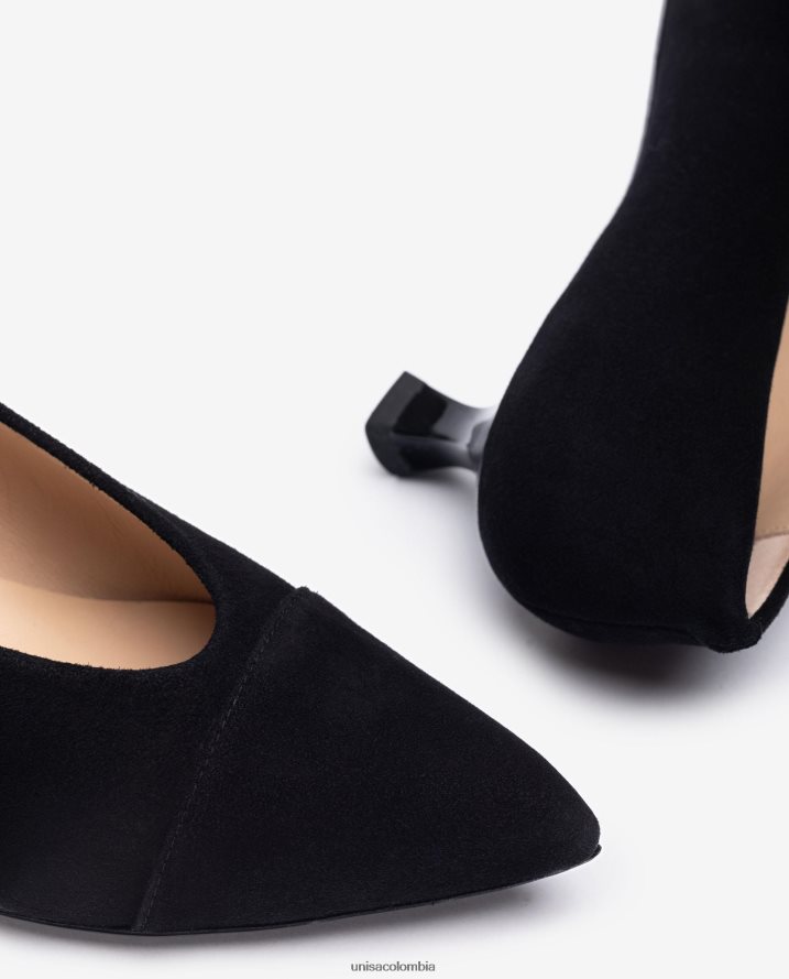 co Unisa mujer zapatos de salón con puntera en punta y ribete en la puntera moda F0X80H1298